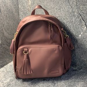 SKIP*HOP® Greenwich Simply Chic Backpack Diaper Bag in Dusty Rose